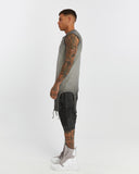 Men's Ribbed Shoulder Tank-Top