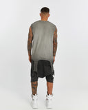 Men's Ribbed Shoulder Tank-Top