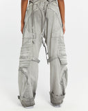 Women's Wide-Leg Pants with Pleated Pockets