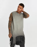 Men's Ribbed Shoulder Tank-Top