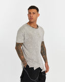 Men's Front Slit T-shirt