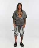 Men's Zip-Up Cardigan with Side Pockets