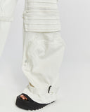 Women's Wide-Leg Pants with Pleated Pockets