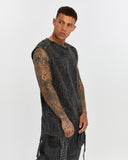 Men's Ribbed Shoulder Tank-Top