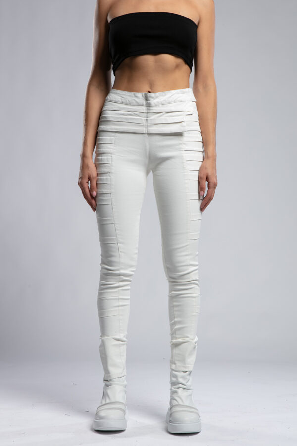 LINED CAPRİ WITH ZIPPER POWER