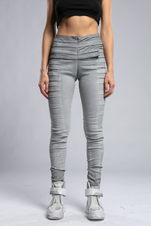 LINED CAPRİ WITH ZIPPER POWER