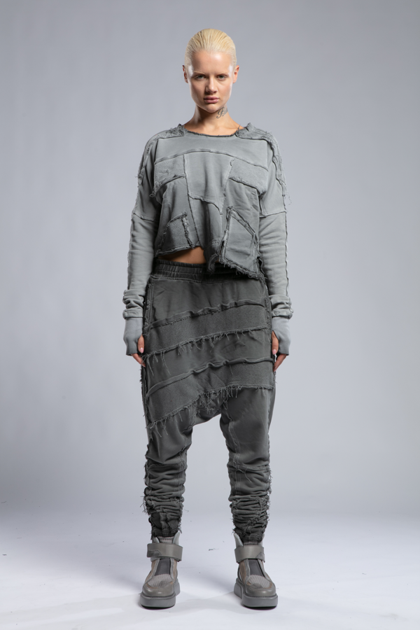 Dirty Stitched Garni Sweatshirt